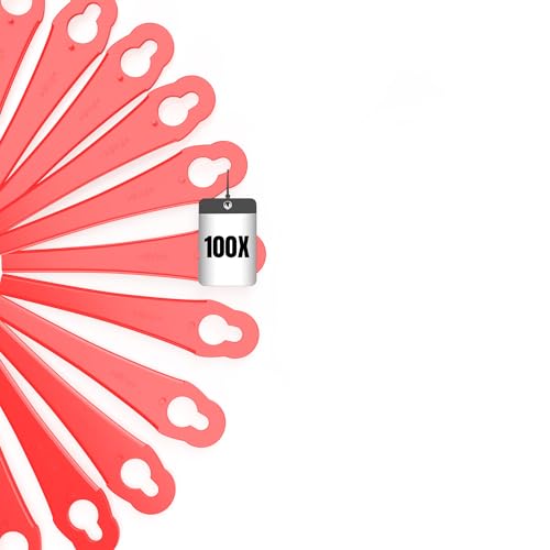 100 Kunststoffmesser, passend für Florabest Akku Rasentrimmer FAT 18 B3 - LIDL IAN 273039