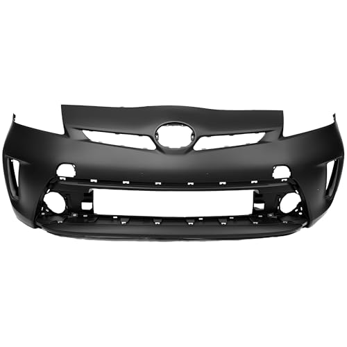 Front Bumper Cover Kit Compatible with 2012-2015 Toyota Prius | Replace OEM/Part No. 5211947934/TO1000394,5311147040/TO1200350,5310247010/TO1036161 by telfair - Image 4