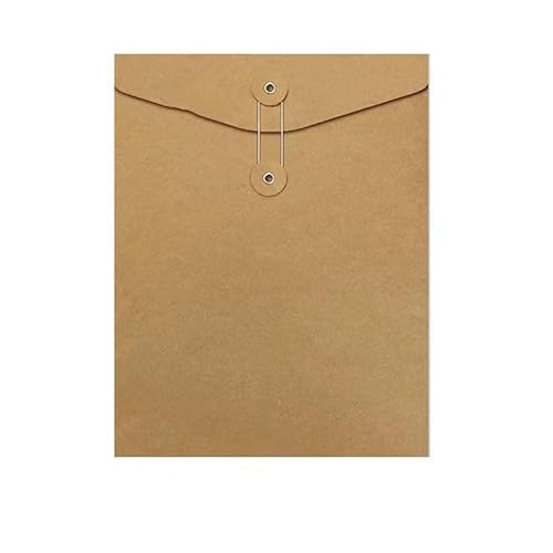 Generic 10 peças de envelopes A4 pastas de papel kraft envelope pasta de arquivo bolsos de projeto j