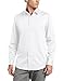 John Henry Men's Long-Sleeve Polished-Twill Woven Shirt