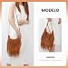 Imagen de Syrads Bolsos Hobo para mujer Bolso bandolera Bolso de hombro Bolso de mujer Borla Hobo y bolsos de hombro