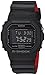 Casio Men's G Shock Quartz Watch with Resin Strap, Black, 25 (Model: DW-5600HR-1CR)