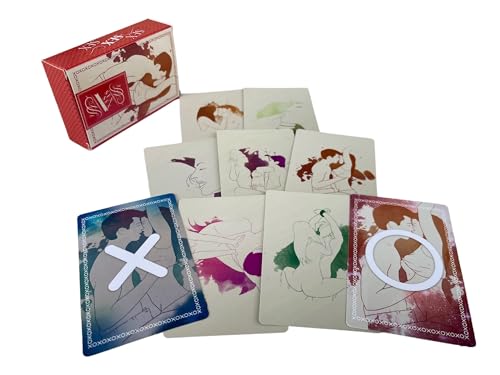 Selente kunstvolles Karten-Spiel für Paare - Tauche mit künstlerischen Bildern in erotische Abenteuer ein