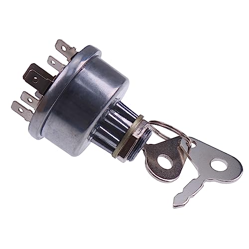 Ieqfue Ignition Key Switch E7Nn11N501Ab Compatible With Ford 2000 3000 4000 5000 2600 3600 4600 6600 6700 7600 Tractor #TOP3