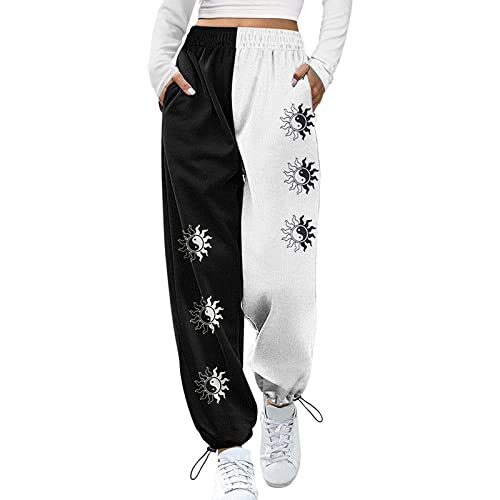 Citgeett FF91383QEHB-QUQ--M1 Womens Sweatpants Loose Fit Lounge Trousers cover