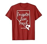 Photo Gallery inspire love teach red per il supporto di ed clark county nevada maglietta Photo Gallery inspire love teach red per il supporto di ed clark county nevada maglietta