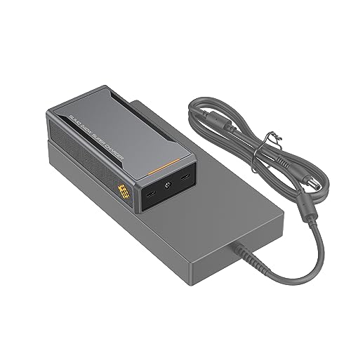 Image of 𝐒𝐥𝐢𝐦𝐐 GaN Charger for Laptop, DC 20V and USB C PD3.0 240W 230W 200W 180W 170W Universal Gaming Laptop Charger AC Adapter Compatible with Dell MSI Lenovo HP Razer Asus Acer (Without DC Adapter)