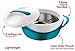 Pinnacle Large Insulated Casserole Dish with Lid 3.6 qt. Elegant Hot Pot Food Warmer/Cooler -Thermal Soup/Salad Serving Bowl Stainless Steel Hot Food Container–Best Gift Set for Moms, Holidays - Teal
