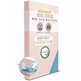 Mini Crib Mattress Dual-Sided Soft Cotton Cover 38x24x3 Premium Ventilated Cooling Memory Foam Baby Mattress w Waterproof Removable Cover – CertiPur Memory Foam Firm for Babies & Toddlers Pink