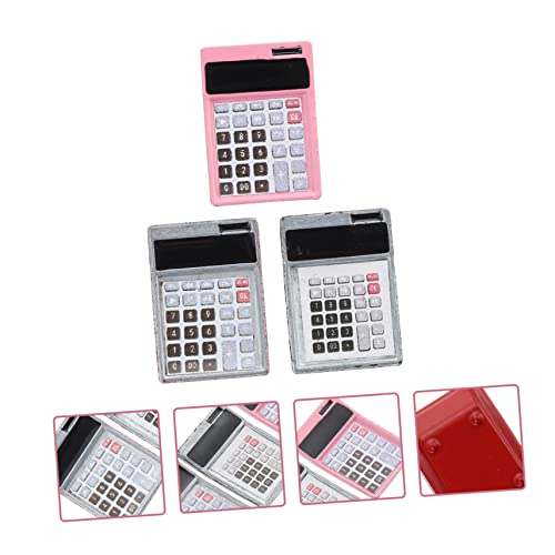COHEALI 3 Pçs Mini Calculadora Móveis Ao Ar Livre Acessórios Ao Ar Livre Coisas Ao Ar Livre Calculad