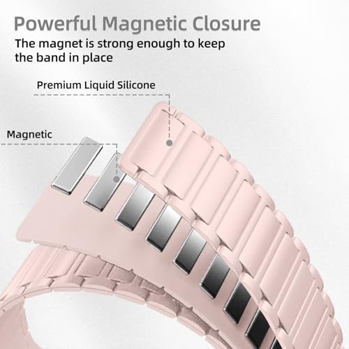 Correa de silicona compatible con Google Pixel Watch 41mm miniatura 3
