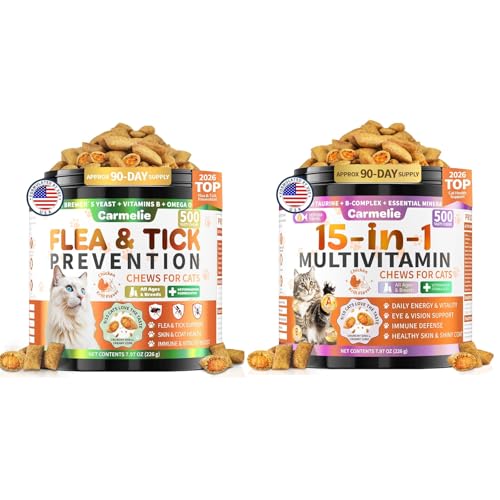 Carmelie Cat Multivitamin & Flea Support Treats