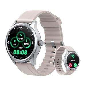 momax Smart Watch for Men Women, 1.38" TFT Screen & Bluetooth Call, Fitness Tracker with 100+ Sports, Heart Rate, Health Monitor, Sleep Tracker, Music Control, IP68 Waterproof for Android/iOS Silver
