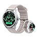 momax Smart Watch for Men Women, 1.38" TFT Screen & Bluetooth Call, Fitness Tracker with 100+ Sports, Heart Rate, Health Monitor, Sleep Tracker, Music Control, IP68 Waterproof for Android/iOS Silver
