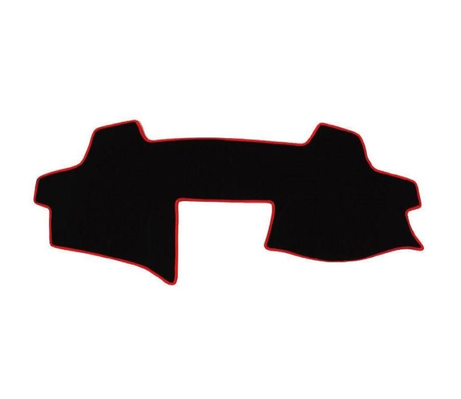 Tapis Tableau Bord intérieur Voiture Tapis Tableau Bord pour Toyota pour Camry pour Altis XV40 2007-2011 Protection Solaire Accessoires(LHD Red RHD)