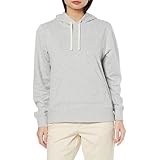 [Amazon Essentials] プルオーバーパーカー フリース レギュラーフィット レディース ヘザーライトグレー L