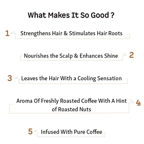 mCaffeine Anti Hair Fall Hair Mask for Dry & Frizzy Hair | For Curly Hair & Straight Hair | WIth Coffee, Proteins & Pro Vitamin B5 | SLS & Paraben... - Image 5