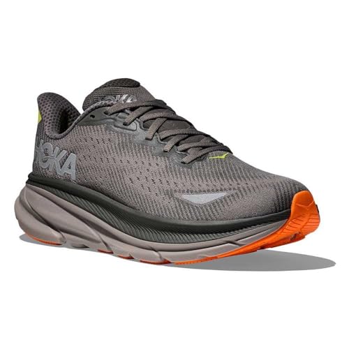 HOKA Hoka Men's Clifton 9 GTX® Asphalt Grey/Gravel 10 Medium