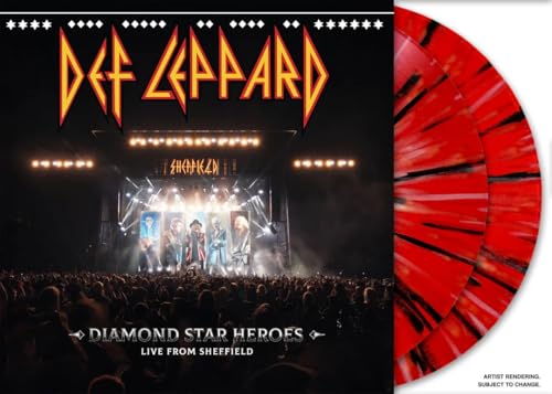 Album Art for Def Leppard - Diamond Star Heroes: Live From Sheffield: Colored 2 LP Set by Def Leppard