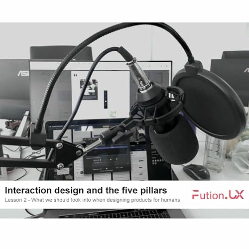 Interaction design and the five pillars Podcast Por  arte de portada