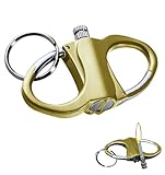 briquet silex acier 1 : Allume-feu toutes saisons – Résistant aux tempêtes – Fonctionne sous la pluie, le vent ou la neige, contrairement aux allumettes classiques. Plus besoin de se casser la tête for allumer un feu dehors !