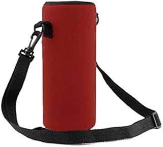 Auntwhale 1000ML Water Bottle Carrier Insulated Cover Bag Holder Strap Pouch Bottle Bag Camping Outdoor Sports (1Pc)