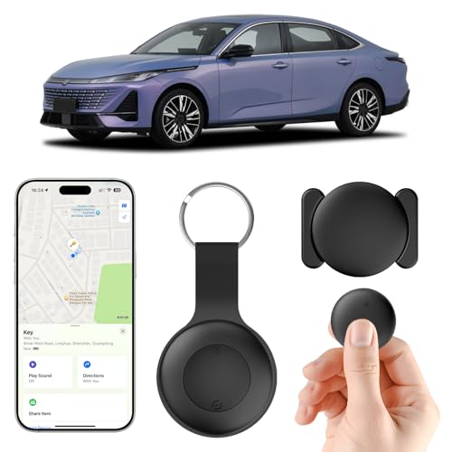 GPS Tracker for Vehicles Work with Built-in APP2026 New Compatible with iOS & AndroidReplaceable Battery IP67 Waterproof Smart Air Trackers For Keys Pets Luggage