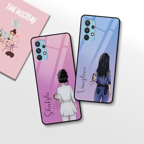 Image of COLORflow Back Cover Compatible with Samsung Galaxy A23 4G / A23 5G | Professional Girl Color Customized | Shockproof TPU Bumper with Camera Protection Back Case, Assorted