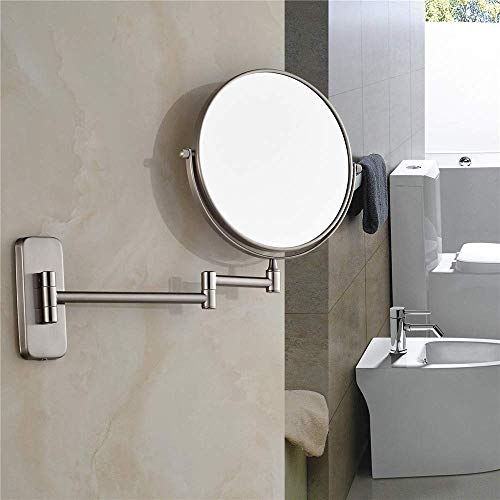 Espejo de Maquillaje de Pared Ajustable y Doble Cara miniatura 5