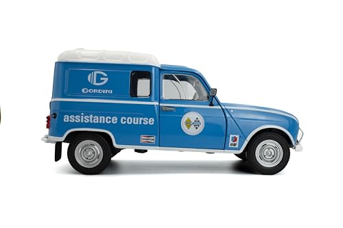 Modelo Renault 4LF4 Gordini Azul 1:18 Solido miniatura 4