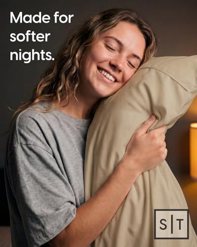Image of Sleepy Town King Size Bed Sheets - 4 Piece - King Sheet Set - Extra Soft, Comfy & Cooling - Easy Care - Shrinkage, Wrinkle & Fade Resistant - Brushed Microfiber - Deep Pocket Bed Sheets (Beige)