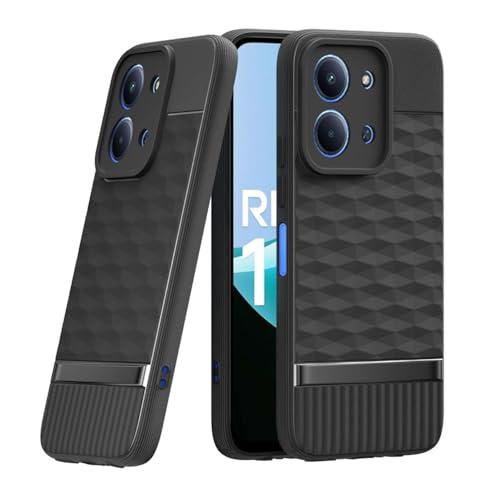 Image of Shockproof Case for Mi Redmi 15C 4G / 15C 5G | Full Camera Protection | TPU Flexible Back Cover for Mi Redmi 15C 4G / 15C 5G (Matte Black)