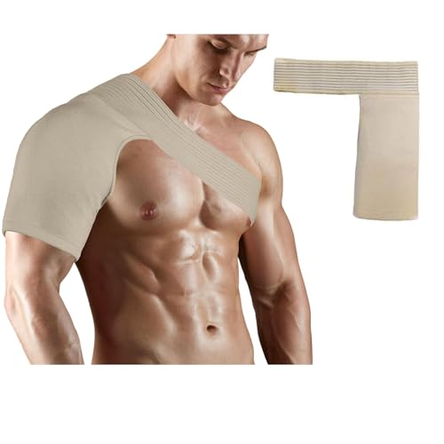 IKEEPVOX Shoulder Brace for Rotator Cuff Support - Adjustable Arm Sling for Men and Women with Compression for Pain Relief, Injury Recovery & Shoulder Stabilization