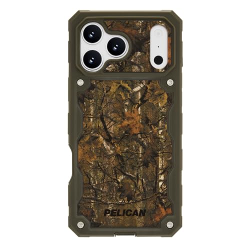 Pelican Shield Elements iPhone 18 Pro Max Case - Hunter Camo/OD Green