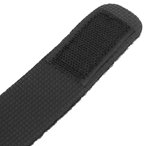 Fishing Rod Ties, Anti‑Slip 10pcs Fishing Pole Belts, Anti‑wear Black