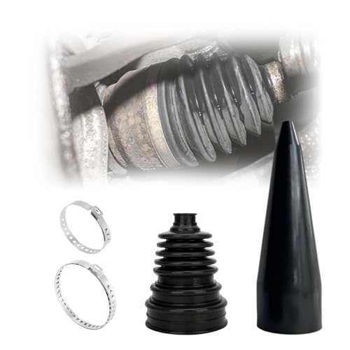 Soufflet d'arbre de transmission universel, avec pince, outil d'expansion, Soufflet d'essieu adhésif, Soufflet d'essieu pour voitures, Kit de soufflet d'arbre de transmission, Soufflet universel