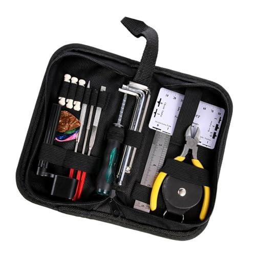 Kit entretien guitare complet avec outil restring nettoyage basse mandoline