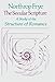 The Secular Scripture: A Study of the Structure of Romance (The Charles Eliot Norton Lectures)