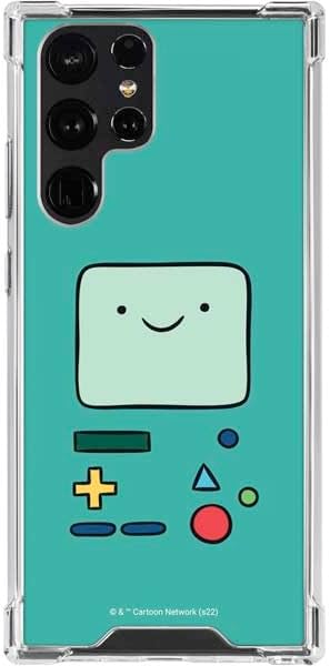Skinit Clear Phone Case Compatible with Galaxy S24 Ultra - Officially Licensed Adult Swim Adventure Time BMO Design
