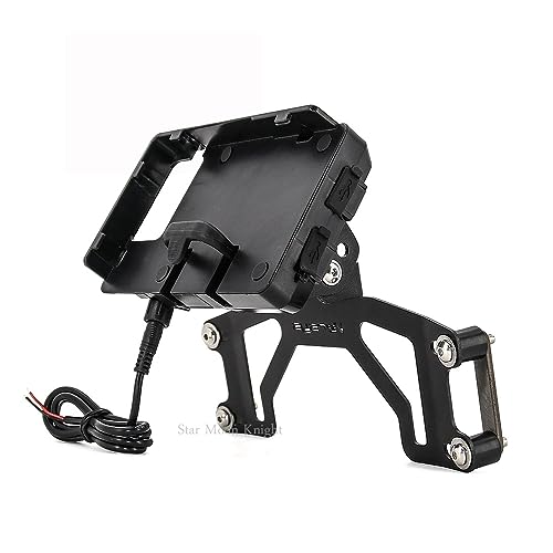 Support de Navigation Kawasaki Versys 1000 Fixation GPS Haute Visibilité