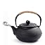 Webao Théière japonaise en fonte avec infuseur en acier inoxydable Noir Webao Théière japonaise en fonte avec infuseur en acier inoxydable Noir