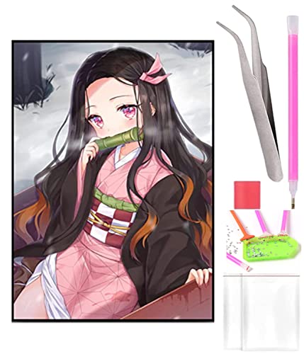 5D Diyのダイヤモンド塗装キット ダイヤモンドアートツール ダイアモンドビーズ絵画 刺繍キット 5Dダイヤモンド塗装キット クロスステッチキット 絵画キット 塗装ツール DIY・手作り絵画手芸キット 5D モザイクアート ダイヤモンド塗装 全面貼り付けタイプ 萌え 誕生日 グッズ