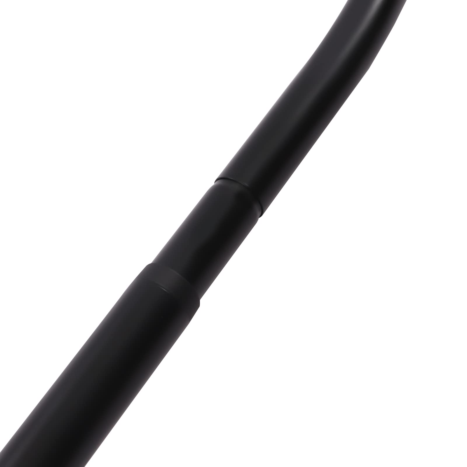 Barra telescópica de acero inoxidable con 24 anillos de cortina de ducha, para armario, baño, vestidor, baño, vestidor, esquina