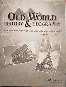Paperback Old World History & Geography - 5 - Quiz Key - (61417007) - Quizzes - Teacher Key - A Beka Book
