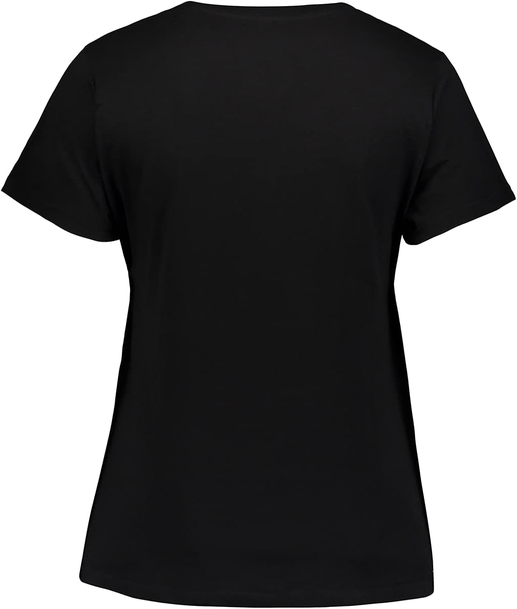 inktastic Spooky Cat Face Women's Plus Size T-Shirt