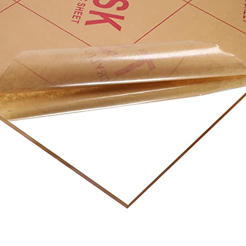 Feuille acrylique transparente A4 incassable pour remplacer le verre brisé de vos cadres