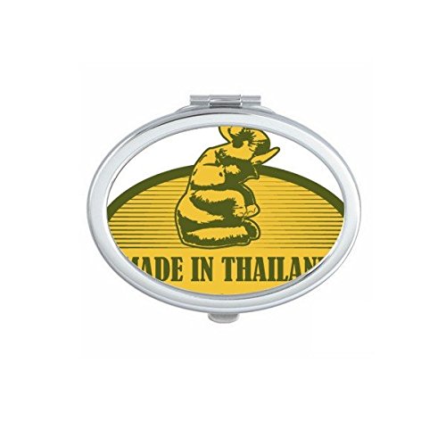 Miroir de poche portable Thaïlande une idée cadeau culturel unique