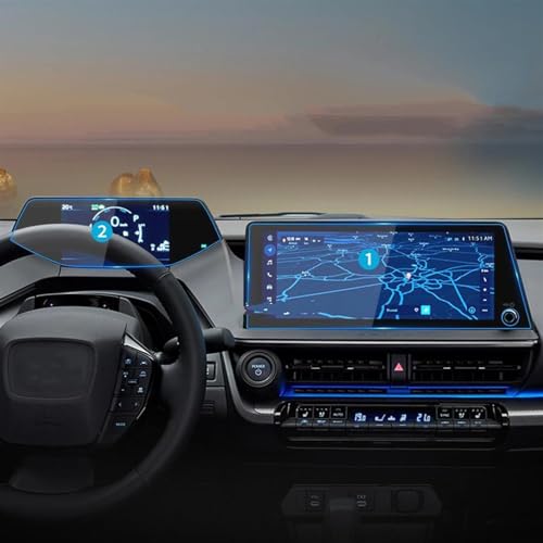 Film protection pour Prius 2024 évitant rayures sur la navigation