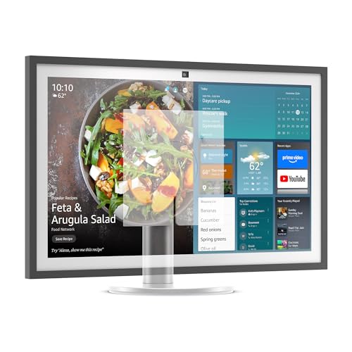 Echo Show 21 (2024 release) with Amazon Premium Adjustable Stand