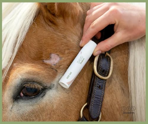 Doderm - SOS Hydro Repair Gel 15 ml - Gel für Hund, Katze und Pferd - für akute Hautprobleme, Juckreiz, Hot Spots, Sonnenbrand, Hautirrationen, Wunden, Kratzer, Allergie, Pflege